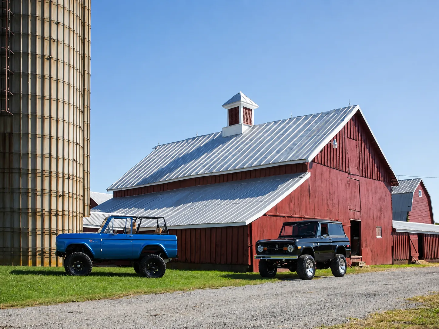 1977 Raven Black Bronco