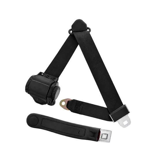 3-POINT retractable SEATBELT metal buckle