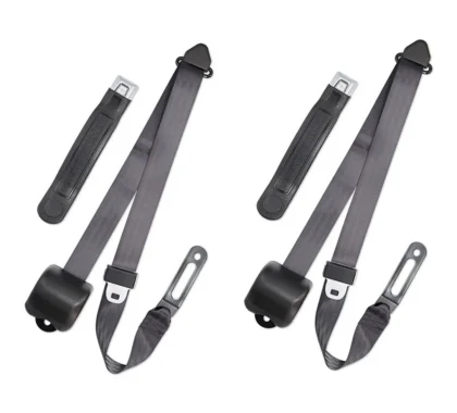 3-POINT retractable SEATBELT metal buckle