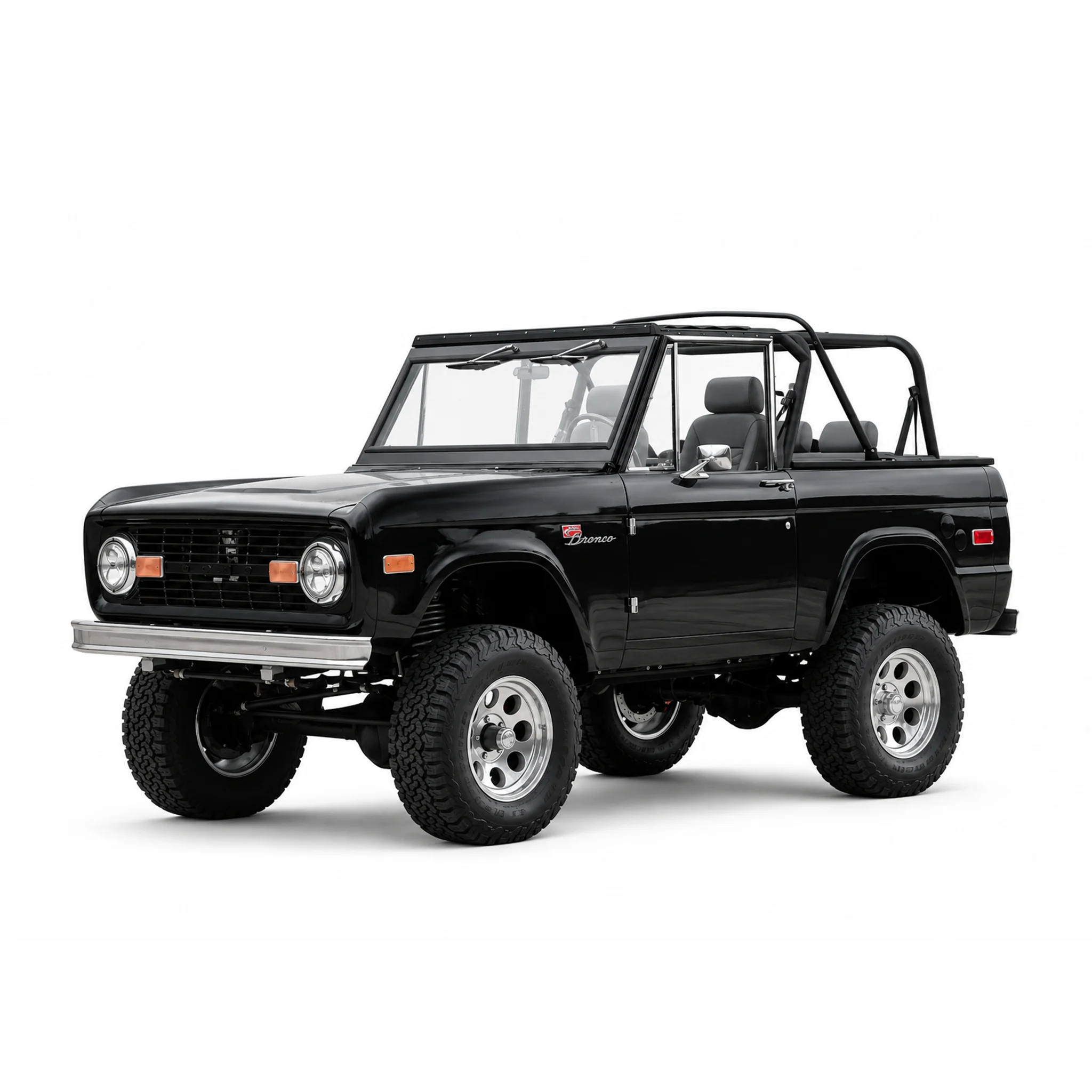 Classic Ford Bronco Interior Preview