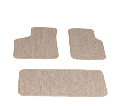 Oatmeal Square weave Floor mats